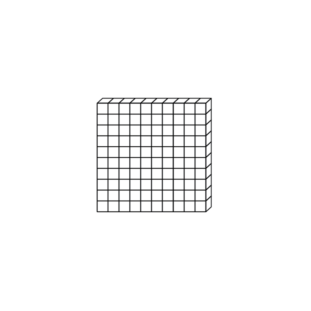 Base 10 Blocks (Hundreds)