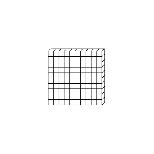 Base 10 Blocks (Hundreds)