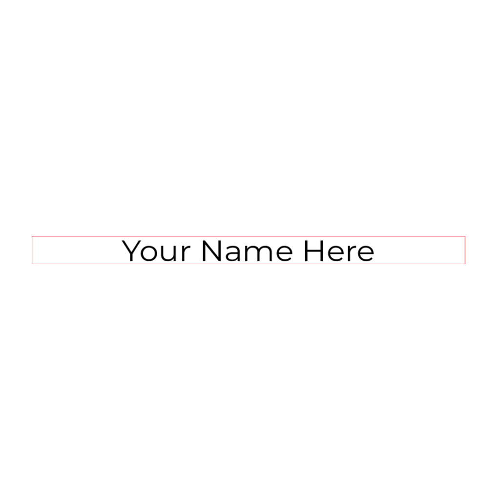 Name Stamp