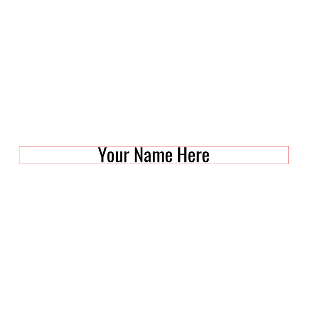 Name Stamp