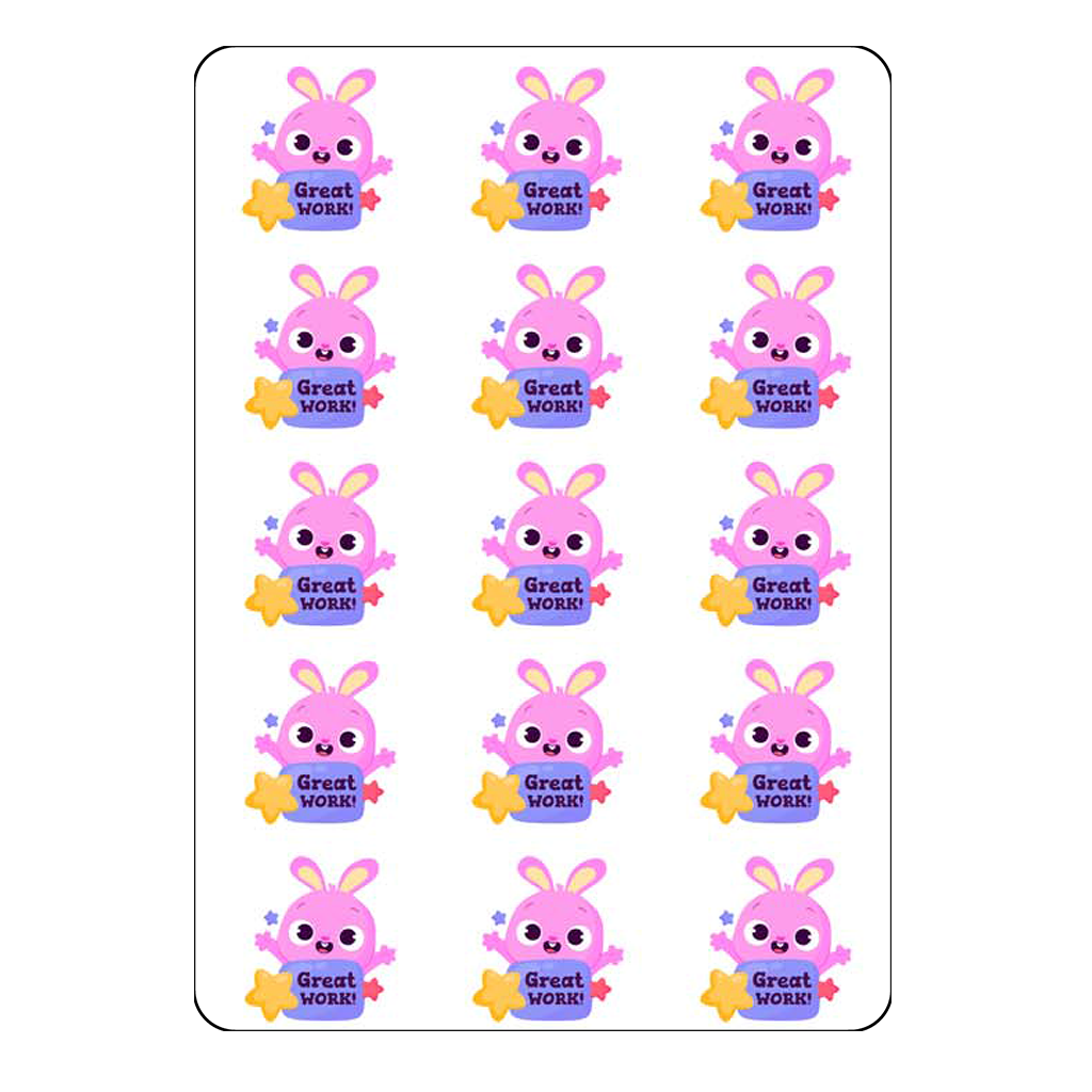 Baby Animals Encouragement Sticker Pack