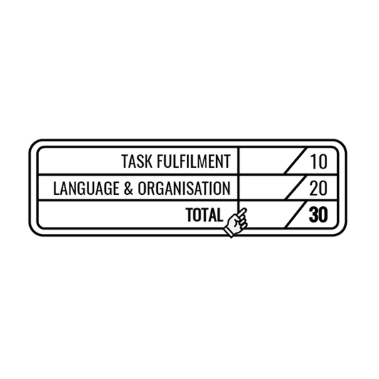 Situational Writing Score Box (Secondary)