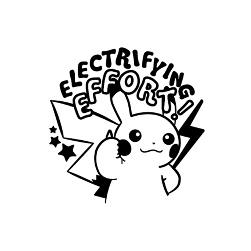 Pikachu Electrifying Effort