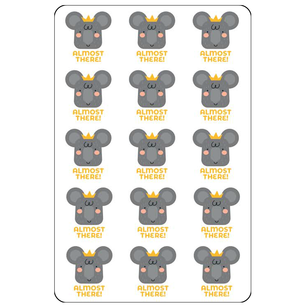 Jungle Animals Encouragement Sticker Pack